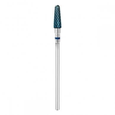 EXO PROFESSIONAL HARD BLUE kietmetalio frezos antgalis manikiūro darbams CONE 03 EXO PROFESSIONAL HARD BLUE kietmetalio frezos antgalis manikiūro darbams CONE 03