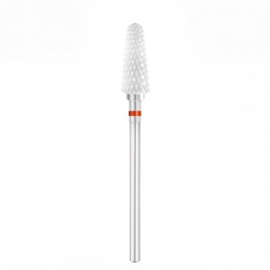 EXO PROFESSIONAL profesionalus keramikinis frezos antgalis manikiūrui EXO apvalus kūgis 5,5 mm rd / 826 m EXO PROFESSIONAL profesionalus keramikinis frezos antgalis manikiūrui EXO apvalus kūgis 5,5 mm rd / 826 m