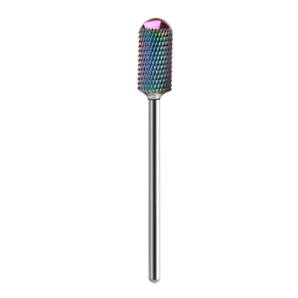 EXO PROFESSIONAL HARD BLUE kietmetalio frezos antgalis manikiūro darbams RAINBOW CYLINDER 13 EXO PROFESSIONAL HARD BLUE kietmetalio frezos antgalis manikiūro darbams RAINBOW CYLINDER 13