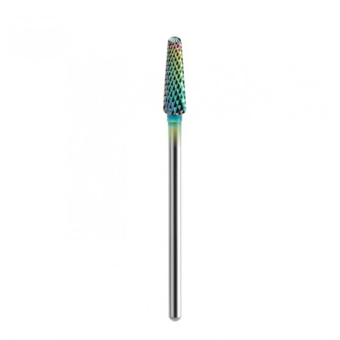 EXO PROFESSIONAL kietmetalio frezos antgalis manikiūro darbams RAINBOW 16 EXO PROFESSIONAL kietmetalio frezos antgalis manikiūro darbams RAINBOW 16