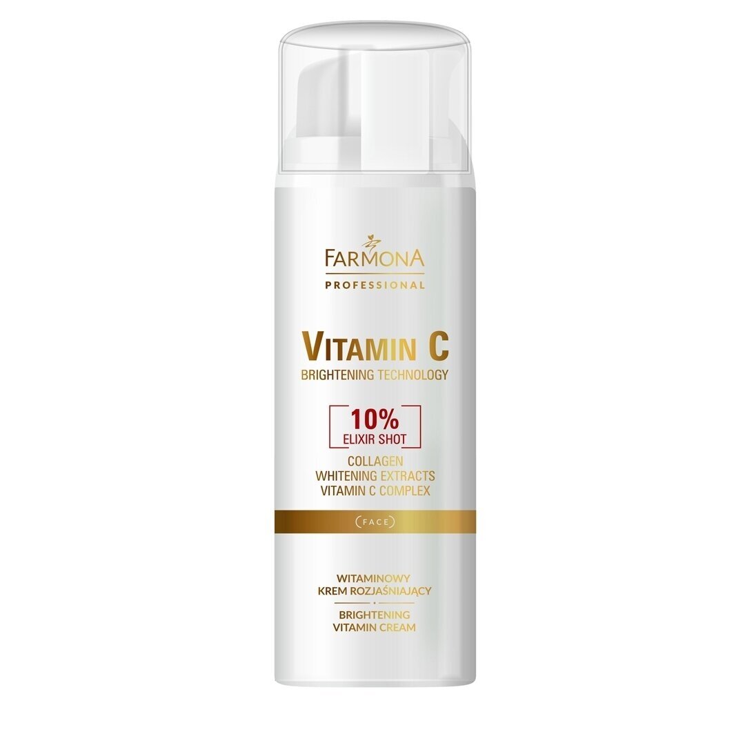 FARMONA PROFESSIONAL VITAMIN C linijos skaistinamasis veido kremas, 150 ml FARMONA PROFESSIONAL VITAMIN C linijos skaistinamasis veido kremas, 150 ml