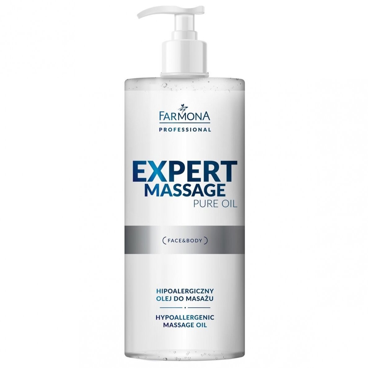 FARMONA EXPERT MASSAGE hipoaleginis PURE OIL masažo aliejus kūnui, 500 ml. FARMONA EXPERT MASSAGE hipoaleginis PURE OIL masažo aliejus kūnui, 500 ml.