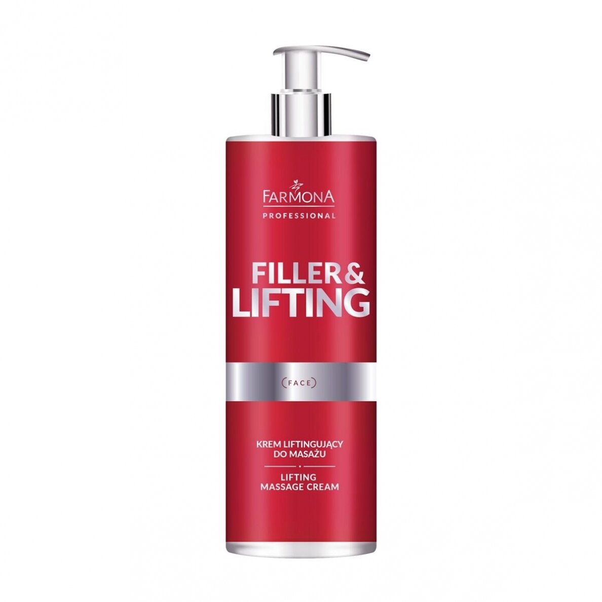 FARMONA FILLER & LIFTING stangrinantis veido odos aliejus masažui su TENS'UP™ kompleksu, 280 ml FARMONA FILLER & LIFTING stangrinantis veido odos aliejus masažui su TENS'UP™ kompleksu, 280 ml