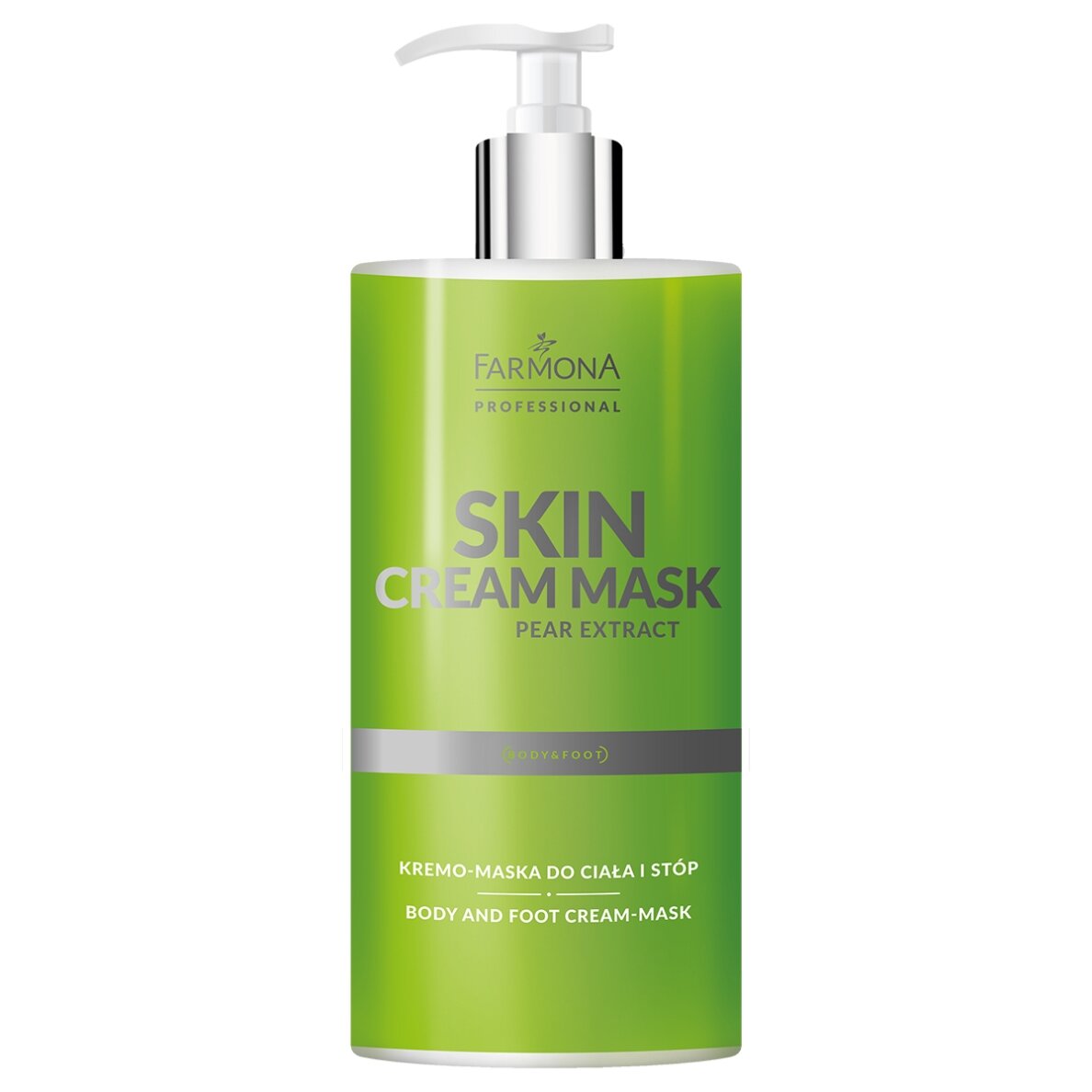 Farmona skin cream mask kaukė su kriaušių ekstraktu kremas - kūno ir pėdų kaukė 500 ml