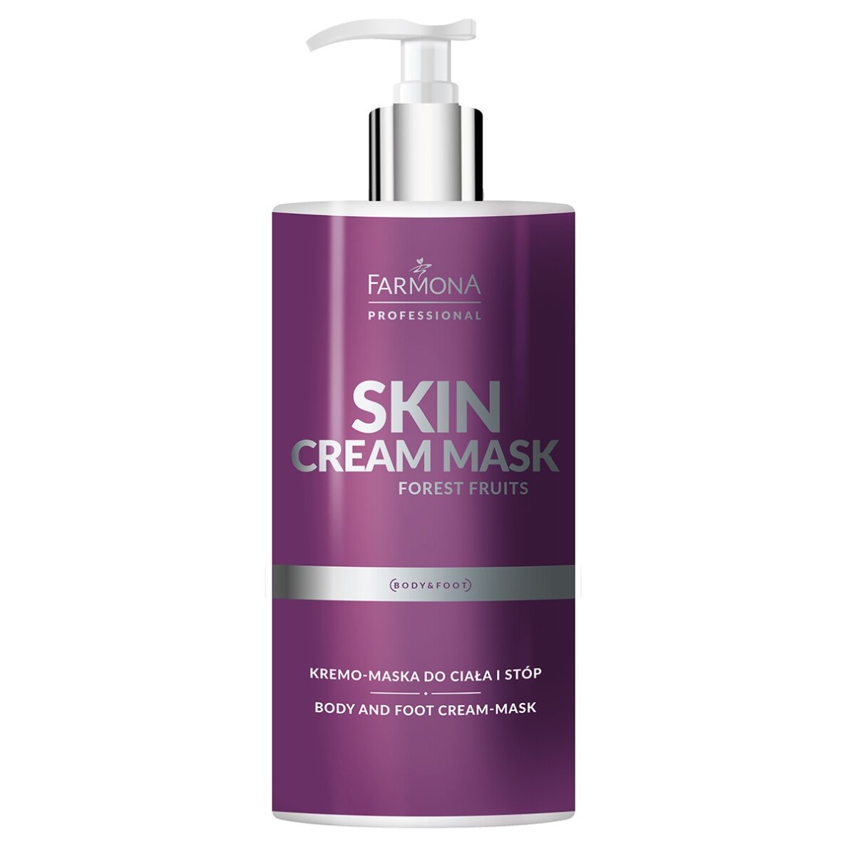 FARMONA SKIN CREAM MASK kreminė kūno ir pėdų kaukė, 500 ml FARMONA SKIN CREAM MASK kreminė kūno ir pėdų kaukė, 500 ml