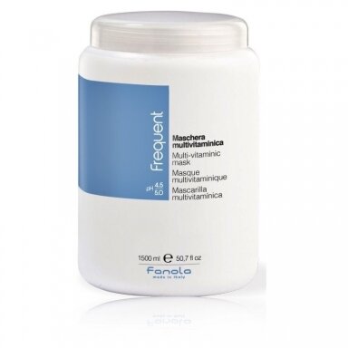 FANOLA FREQUENT MULTI VITAMIN kaukė kasdieniam naudojimui, 1500 ml. FANOLA FREQUENT MULTI VITAMIN kaukė kasdieniam naudojimui, 1500 ml.