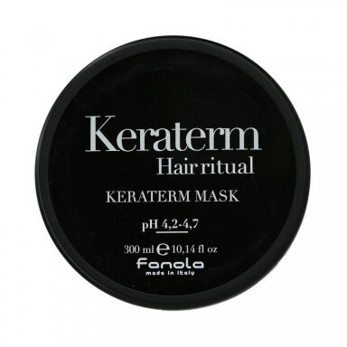 FANOLA KERATERM Kaukė su keratinu besipučiantiems plaukams, 300 ml. FANOLA KERATERM Kaukė su keratinu besipučiantiems plaukams, 300 ml.