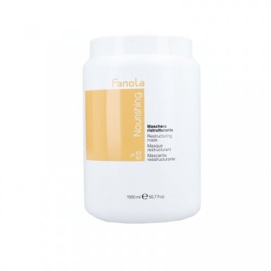FANOLA NOURISHING atkuriamoji plaukų kaukė, 1500 ml. FANOLA NOURISHING atkuriamoji plaukų kaukė, 1500 ml.