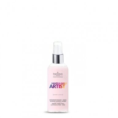 FARMONA ARTIST vitamininis losjonas/kaukė odelėms ir nagams, 50 ml. FARMONA ARTIST vitamininis losjonas/kaukė odelėms ir nagams, 50 ml.