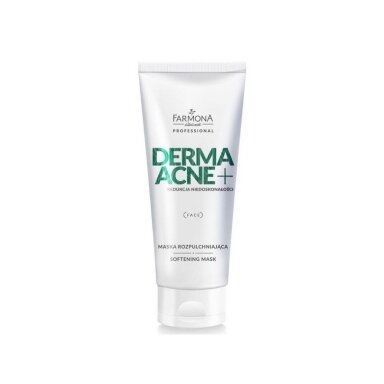 FARMONA DERMA ACNE minkštinanti veido odos kaukė odos brinkinimui prieš veido valymo procedūras, 200 ml. FARMONA DERMA ACNE minkštinanti veido odos kaukė odos brinkinimui prieš veido valymo procedūras, 200 ml.
