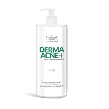 FARMONA DERMAACNE antibakterinis tonikas riebiai linkusiai į akne odai, 500 ml. FARMONA DERMAACNE antibakterinis tonikas riebiai linkusiai į akne odai, 500 ml.