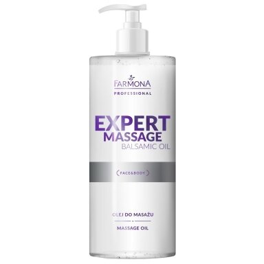 FARMONA EXPERT MASSAGE hipoalerginis BALSAMIC OIL veido ir kūno masažo aliejus, 500 ml. FARMONA EXPERT MASSAGE hipoalerginis BALSAMIC OIL veido ir kūno masažo aliejus, 500 ml.