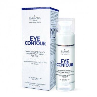 FARMONA EYE CONTOUR trigubo poveikio paakių kremas, 30 ml. FARMONA EYE CONTOUR trigubo poveikio paakių kremas, 30 ml.