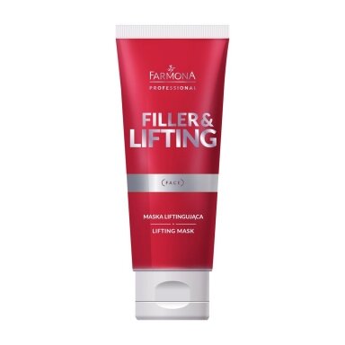 FARMONA FILLER & LIFTING liftinguojanti veido odos kaukė su TENS'UP™ kompleksu, 200 ml FARMONA FILLER & LIFTING liftinguojanti veido odos kaukė su TENS'UP™ kompleksu, 200 ml