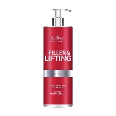 FARMONA FILLER & LIFTING stangrinantis veido odos aliejus masažui su TENS'UP™ kompleksu, 280 ml FARMONA FILLER & LIFTING stangrinantis veido odos aliejus masažui su TENS'UP™ kompleksu, 280 ml