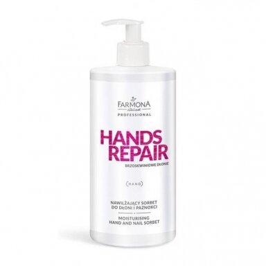 FARMONA HANDS REPAIR drėkinamasis rankų kremas, 500 ml. FARMONA HANDS REPAIR drėkinamasis rankų kremas, 500 ml.