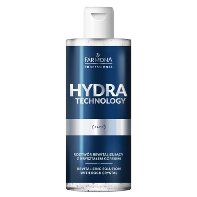FARMONA HYDRA TECHNOLOGY veido odą gaivinantis tirpalas su kalnų kristalais, 500 ml. FARMONA HYDRA TECHNOLOGY veido odą gaivinantis tirpalas su kalnų kristalais, 500 ml.