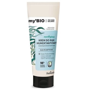 FARMONA MY'BIO drėkinantis rankų kremas, 100 ml FARMONA MY'BIO drėkinantis rankų kremas, 100 ml