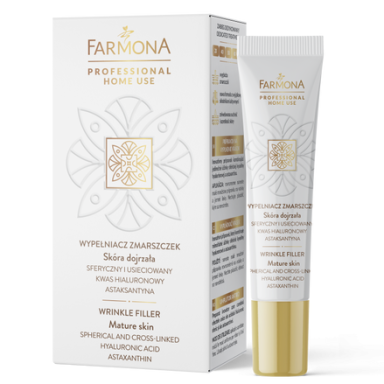 FARMONA PROFESSIONAL HOME USE raukšlių užpildas su hialurono rūgštimi, 15 ml FARMONA PROFESSIONAL HOME USE raukšlių užpildas su hialurono rūgštimi, 15 ml