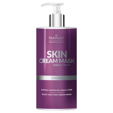 FARMONA SKIN CREAM MASK kreminė kūno ir pėdų kaukė, 500 ml FARMONA SKIN CREAM MASK kreminė kūno ir pėdų kaukė, 500 ml