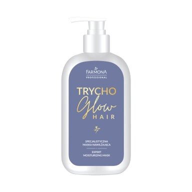 FARMONA TRYCHO GLOW specializuota drėkinamoji plaukų kaukė, 375 ml FARMONA TRYCHO GLOW specializuota drėkinamoji plaukų kaukė, 375 ml