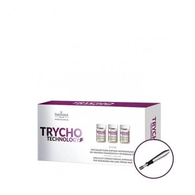 FARMONA TRYCHO TECHNOLOGY nenuplaunamos ampulės nuo plaukų slinkimo 10*5 ml FARMONA TRYCHO TECHNOLOGY nenuplaunamos ampulės nuo plaukų slinkimo 10*5 ml