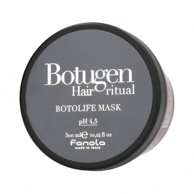 FANOLA BOTUGEN Botolife Kaukė pažeistiems ir lūžinėjantiems plaukams, 300 ml. FANOLA BOTUGEN Botolife Kaukė pažeistiems ir lūžinėjantiems plaukams, 300 ml.