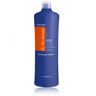 FANOLA NO ORANGE SHAMPOO šampūnas neutralizuojantis oranžinius atspalvius, 1000 ml. FANOLA NO ORANGE SHAMPOO šampūnas neutralizuojantis oranžinius atspalvius, 1000 ml.