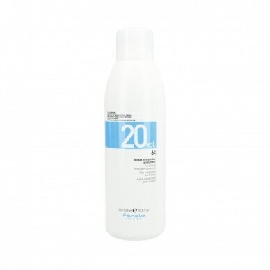 FANOLA plaukų dažų oksidatorius 6% 20 vol., 1000 ml. FANOLA plaukų dažų oksidatorius 6% 20 vol., 1000 ml.