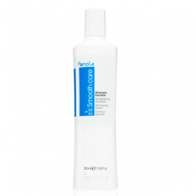 FANOLA SMOOTH CARE glotninamasis šampūnas nepaklusniems, šiauštis linkusiems plaukams, 350 ml FANOLA SMOOTH CARE glotninamasis šampūnas nepaklusniems, šiauštis linkusiems plaukams, 350 ml