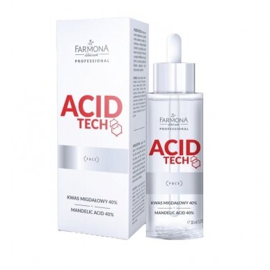 FARMONA ACID TECH migdolų rūgštis 40%, 30 ml FARMONA ACID TECH migdolų rūgštis 40%, 30 ml