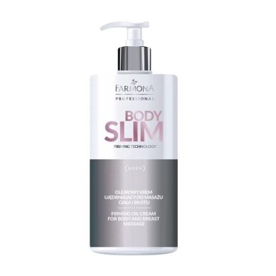 FARMONA BODY SLIM masažinis aliejinis kūno ir biusto kremas, 500 ml FARMONA BODY SLIM masažinis aliejinis kūno ir biusto kremas, 500 ml