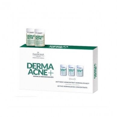 FARMONA DERMAACNE aktyvus normalizuojantis koncentratas, 5 x 5 ml. FARMONA DERMAACNE aktyvus normalizuojantis koncentratas, 5 x 5 ml.