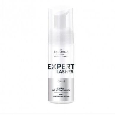 FARMONA EXPERT LASHES švelnios veido valymo bei prausimosi putos, 150 ml. FARMONA EXPERT LASHES švelnios veido valymo bei prausimosi putos, 150 ml.