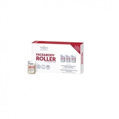 FARMONA FACE&BODY ROLLER koncentratas adatinei - rūgštinei mezoterapijos procedūrai, 5 x 5 ml. FARMONA FACE&BODY ROLLER koncentratas adatinei - rūgštinei mezoterapijos procedūrai, 5 x 5 ml.