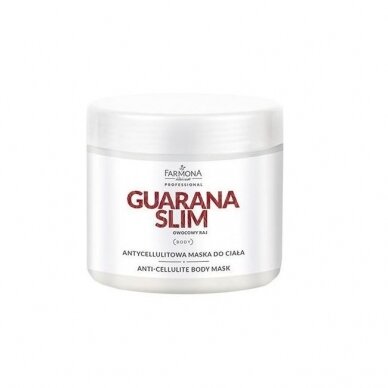 FARMONA GUARANA SLIM anticeliulitinė kūno kaukė, 500 ml. FARMONA GUARANA SLIM anticeliulitinė kūno kaukė, 500 ml.