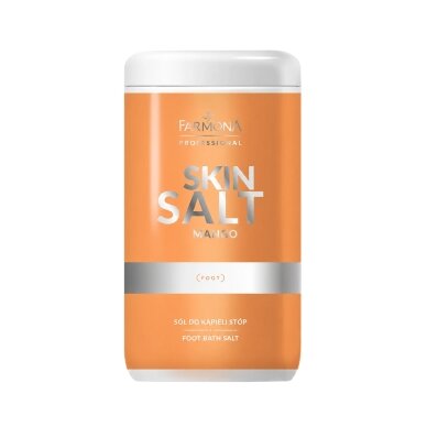 FARMONA MANGO aromaterapinė vonelių druska pėdų mirkimui ir minkštinimui pedikiūro metu, 1250 g. FARMONA MANGO aromaterapinė vonelių druska pėdų mirkimui ir minkštinimui pedikiūro metu, 1250 g.