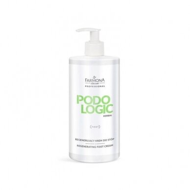 FARMONA PODOLOGIC HERBAL regeneruojantis pėdų kremas su šlapalu, alantoinu ir vitaminu E, 500 ml. FARMONA PODOLOGIC HERBAL regeneruojantis pėdų kremas su šlapalu, alantoinu ir vitaminu E, 500 ml.