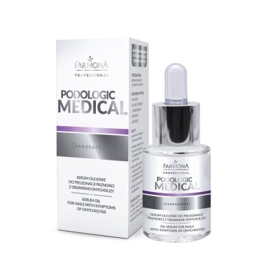 FARMONA PODOLOGIC MEDICAL aliejinis serumas nagų priežiūrai su onicholize, 15 ml FARMONA PODOLOGIC MEDICAL aliejinis serumas nagų priežiūrai su onicholize, 15 ml
