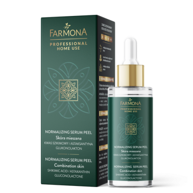 FARMONA PROFESSIONAL HOME USE normalizuojantis rūgštinis veido serumas, 30 ml FARMONA PROFESSIONAL HOME USE normalizuojantis rūgštinis veido serumas, 30 ml