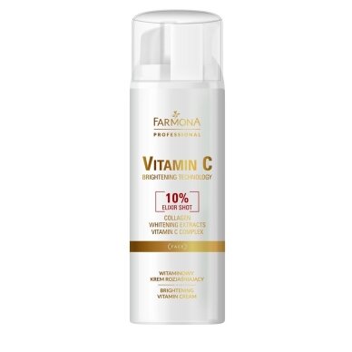 FARMONA PROFESSIONAL VITAMIN C linijos skaistinamasis veido kremas, 150 ml FARMONA PROFESSIONAL VITAMIN C linijos skaistinamasis veido kremas, 150 ml