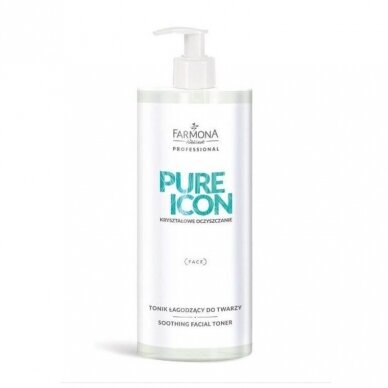 FARMONA PURE ICON drėkinantis, raminantis veido tonikas jautriai odai, 500 ml. FARMONA PURE ICON drėkinantis, raminantis veido tonikas jautriai odai, 500 ml.