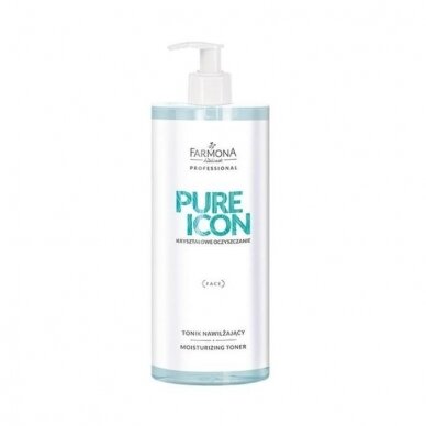 FARMONA PURE ICON drėkinantis tonikas veido odai, 500 ml. FARMONA PURE ICON drėkinantis tonikas veido odai, 500 ml.