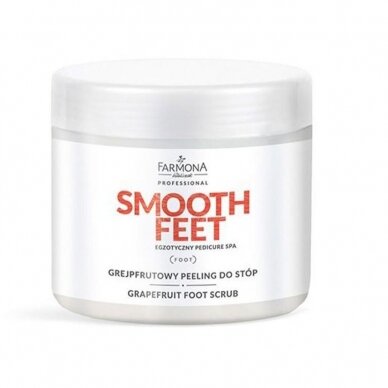 FARMONA SMOOTH FEET pėdų šveitiklis su greipfruto aliejumi ir taukmedžio sviestu, 690g. FARMONA SMOOTH FEET pėdų šveitiklis su greipfruto aliejumi ir taukmedžio sviestu, 690g.