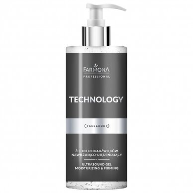FARMONA TECHNOLOGY drėkinamasis ir stangrinamasis ultragarso gelis, 500 ml. FARMONA TECHNOLOGY drėkinamasis ir stangrinamasis ultragarso gelis, 500 ml.