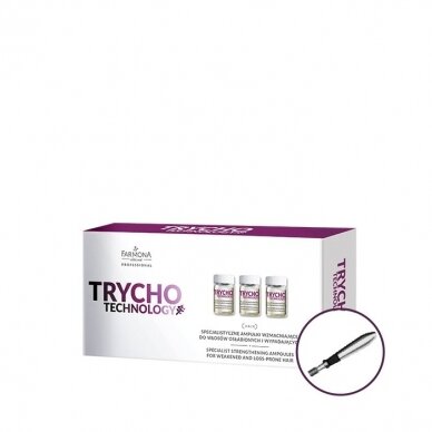 FARMONA TRYCHO TECHNOLOGY nenuplaunamos ampulės nuo plaukų slinkimo 10*5 ml FARMONA TRYCHO TECHNOLOGY nenuplaunamos ampulės nuo plaukų slinkimo 10*5 ml