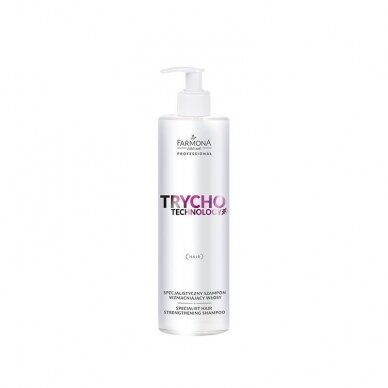FARMONA TRYCHO TECHNOLOGY Specializuotas plaukus stiprinantis šampūnas 250ml. FARMONA TRYCHO TECHNOLOGY Specializuotas plaukus stiprinantis šampūnas 250ml.