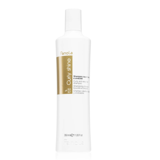 FANOLA CURLY SHINE šampūnas banguotiems ir garbanotiems plaukams, 350 ml FANOLA CURLY SHINE šampūnas banguotiems ir garbanotiems plaukams, 350 ml