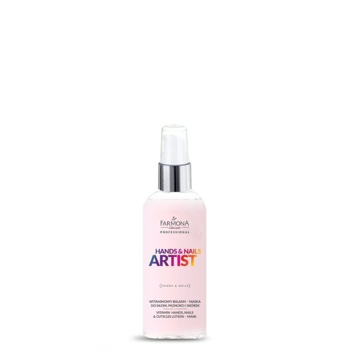 FARMONA ARTIST vitamininis losjonas/kaukė odelėms ir nagams, 50 ml. FARMONA ARTIST vitamininis losjonas/kaukė odelėms ir nagams, 50 ml.