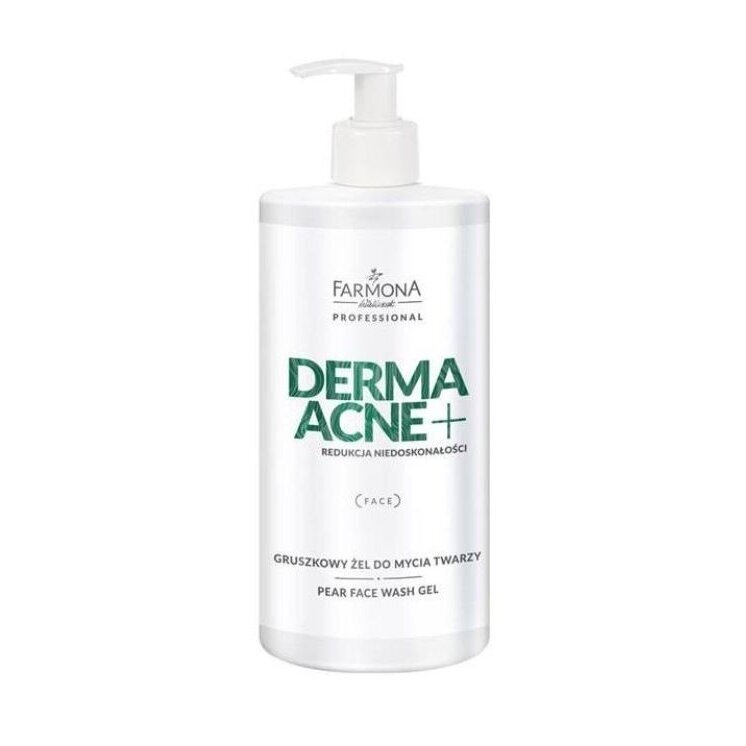 FARMONA DERMAACNE gelinis veido prausiklis spuoguotai veido odai, 500 ml FARMONA DERMAACNE gelinis veido prausiklis spuoguotai veido odai, 500 ml